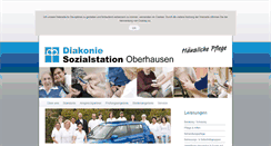 Desktop Screenshot of diakoniestation-oberhausen.de